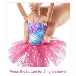 Barbie Twinkle Lights Feature Ballerina Doll